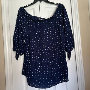 Chenault Off Shoulder 3/4 top -large